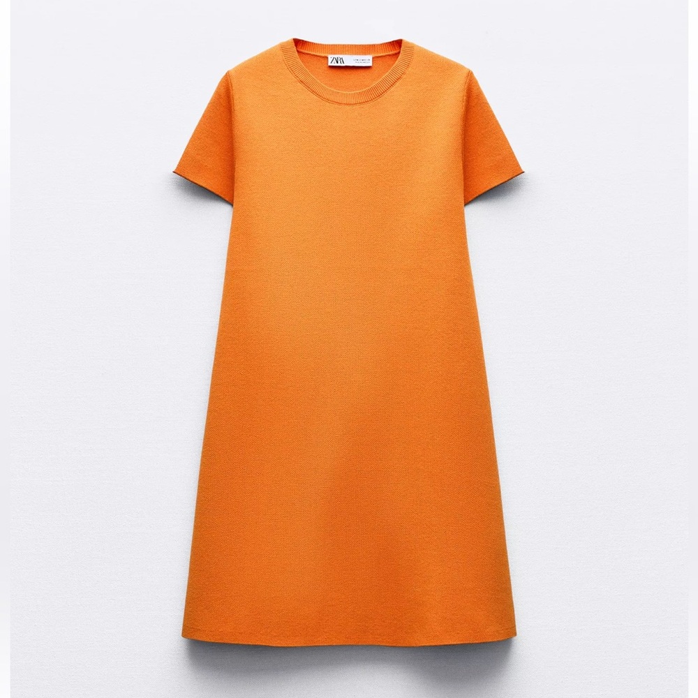 Zara short knit dress size S